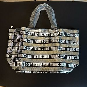 Victorias Secret sequined tote